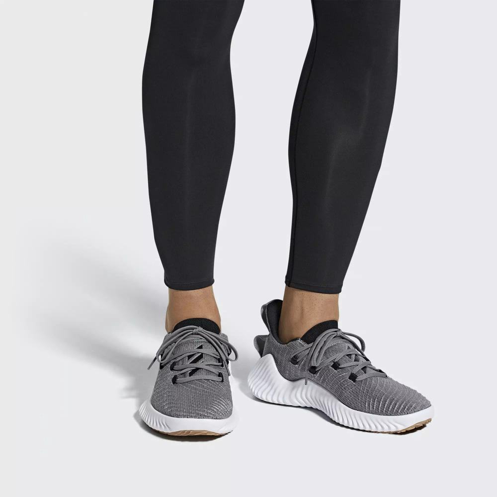Adidas Alphabounce Deportivos Grises Para Hombre (MX-68230)